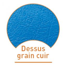 Tapis de gymnastique eps bicolore solidaire en bout