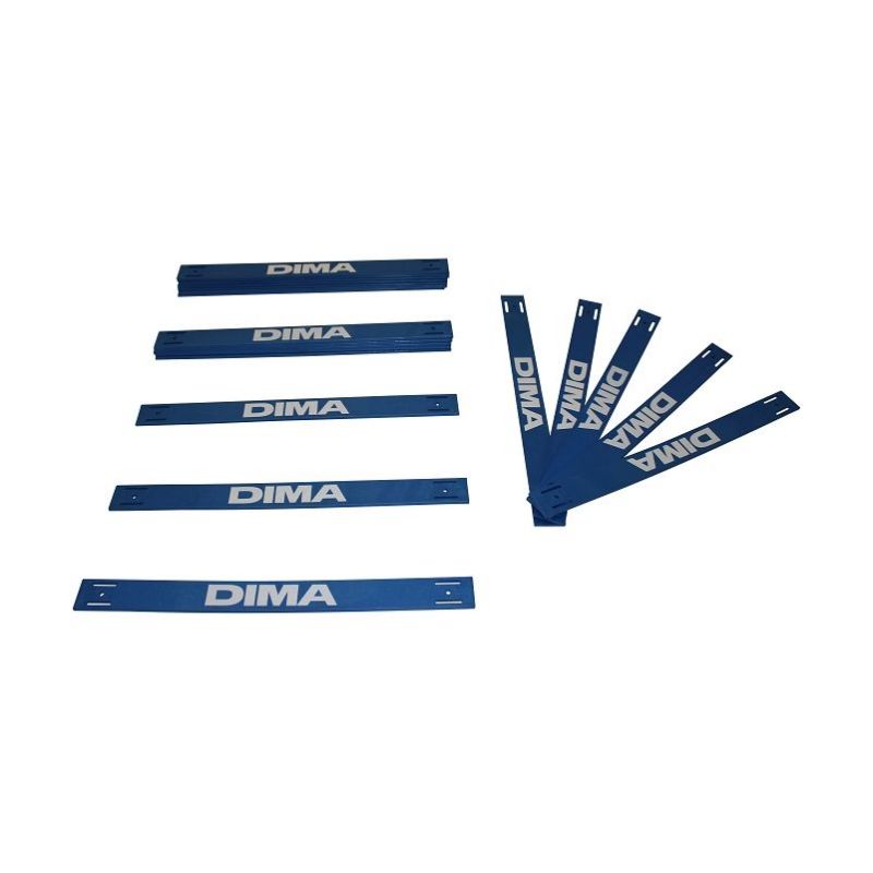 LATTE DE RYTHME CAOUTCHOUC SOUPLE 42.5x3.5CM - LOT DE 20 - DIMASPORT