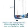 Chariot de transport de marteaux
