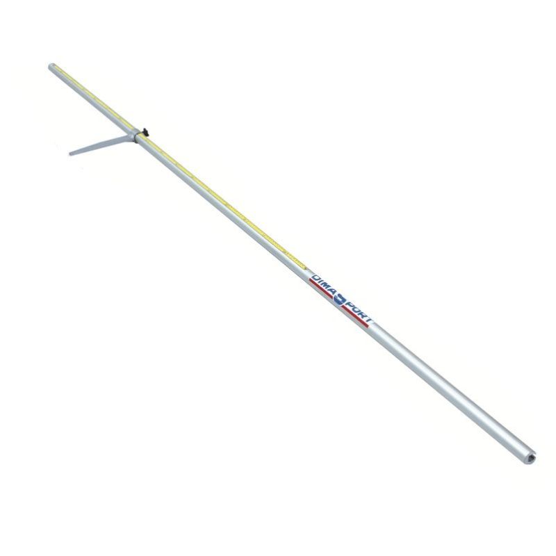 Toise de saut aluminium avec bec 2,50 metres