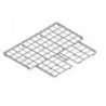 Caillebotis galvanise pour sautoir perche basic4.25x5.00x0.10m
