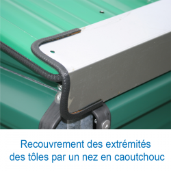 Garage integral sur roues fixes pour sautoir perche federal 8.20 x 6.40m