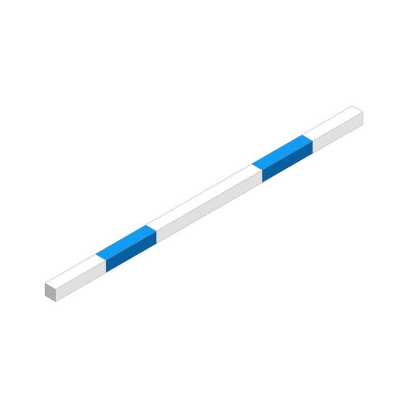 Poutre bois de remplacement pour haie de riviere 3.66 m