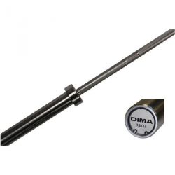 BARRE OLYMPIQUE DE MUSCULATION 15KG - CAPACITY 500KG - DIMASPORT