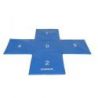 TAPIS FERME PLIABLE EN FORME DE CROIX 150X150X1.5CM - DIMASPORT