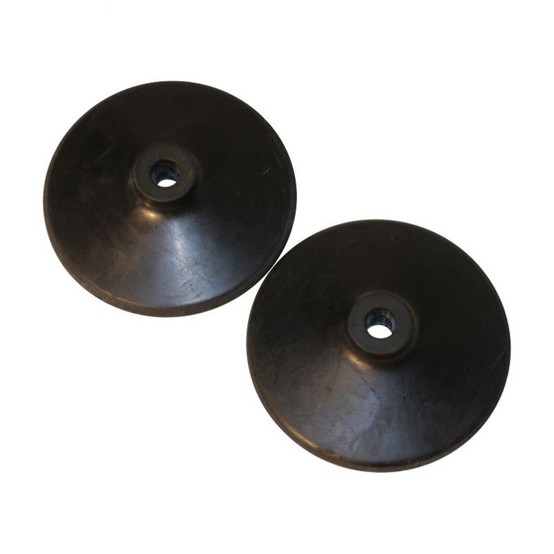 Socle caoutchouc 2kg pour jalons - la paire | Dimasport