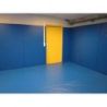 PROTECTION MURALE SUR MESURE EN MOUSSE HOUSSÉ D'UNE BÂCHE - DIMASPORT