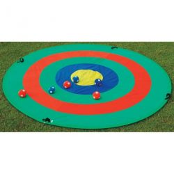 Cible diametre 150 cm et 6 balles velcro