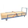 CHARIOT HAIES SCOLAIRE EPS  AVEC COFFRE POUR RANGEMENT MATERIEL