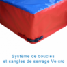 Bache intemperies perche club 6.30 x 5.00 x 0.80/0.50m