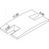 Matelas perche double entree international up & down monohousse 11.00 x 6.00 x 0.80/0.40m