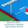 Matelas perche double entree international up & down monohousse 11.00 x 6.00 x 0.80/0.40m