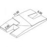 Matelas perche double entree international up & down monohousse 11.00 x 6.00 x 0.80/0.40m
