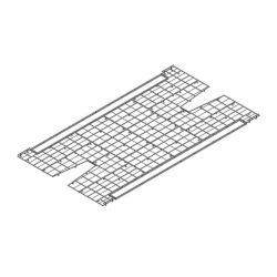 Caillebotis galvanise pour sautoir perche basic4.25x5.00x0.10m