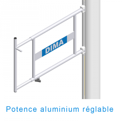POTEAUX SAUT A LA PERCHE REPLIABLES -CERTIFIÉS WA |DIMASPORT