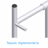 POTEAUX SAUT A LA PERCHE REPLIABLES -CERTIFIÉS WA |DIMASPORT