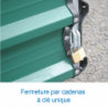 Garage pour rangement perches a poser 5.40x0.70x1.10m
