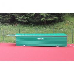 Garage sur roues fixes pour sautoir hauteur club5.70 x 3.60 m