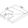 Matelas perche club monohousse confort plus 6.30 x 5.00 x 0.80/0.50m