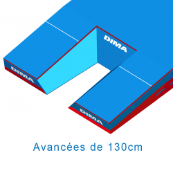 Matelas perche club monohousse confort plus 6.30 x 5.00 x 0.80/0.50m