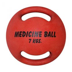 MEDICINE BALL A DOUBLE POIGNÉE - 6, 7 ET 8KG - DIMASPORT