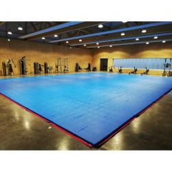 TAPIS DE GYMNASTIQUE ASSOCIATIFS TOTAL AVEC VELCRO - DIMASPORT
