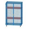 ARMOIRE RANGEMENT GRILLAGÉE MATÉRIEL MOBILE 120X70X183CM - DIMASPORT