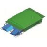 Garage sur roues fixes pour sautoir perche reversible7.80 x 5.60m