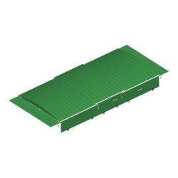 Garage sur roues fixes pour sautoir perche meeting double entrees10.60 x 5.60m