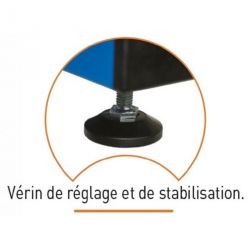 POTEAUX BADMINTON CLUB 26KG LA PAIRE - DIMASPORT