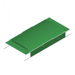 Garage integral sur roues fixes pour sautoir perche international double entrees up & down11.60 x 6.70m