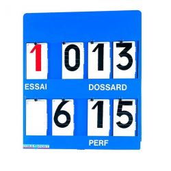 BLOC CHIFFRE DE REMPLACEMENT POUR PANNEAU D'AFFICHAGE | DIMASPORT
