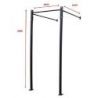 CAGE / RACK MURALE INDIVIDUELLE CROSS TRAINING / CROSSFIT - DIMASPORT