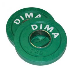 DISQUES DE PRÉCISION POUR BARRE OLYMPIQUE DE MUSCULATION - DIMASPORT
