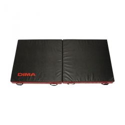 MATELAS DE RÉCEPTION NOIR REPLIABLE SPORT & FITNESS - DIMASPORT