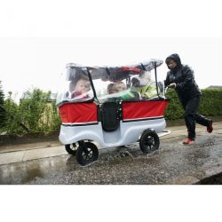 Bache de pluie pour poussette kiddy bus