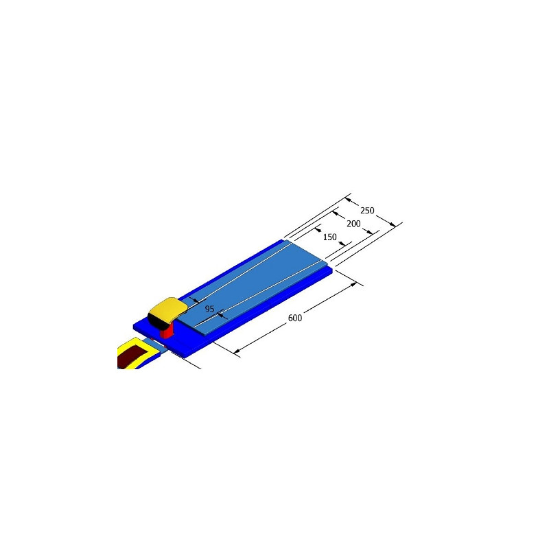 VAULTING ADDITIONAL LANDING MAT600 X 200 X 10 CM