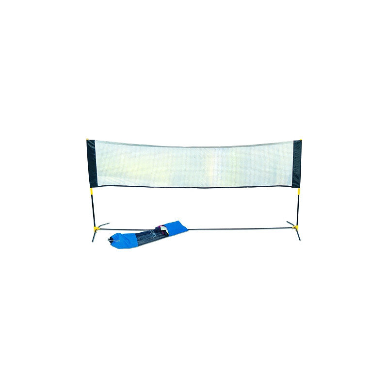 SET DE MINI BADMINTON - LONGUEUR 3.05M - HAUTEUR RÉGLABLE 1.37 A 1.57M