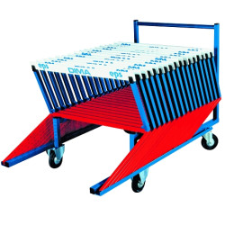 Chariot de transport pour haies e.p.s.