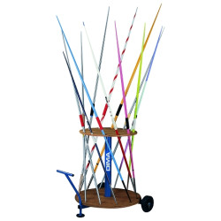 Ratelier circulaire pour javelots