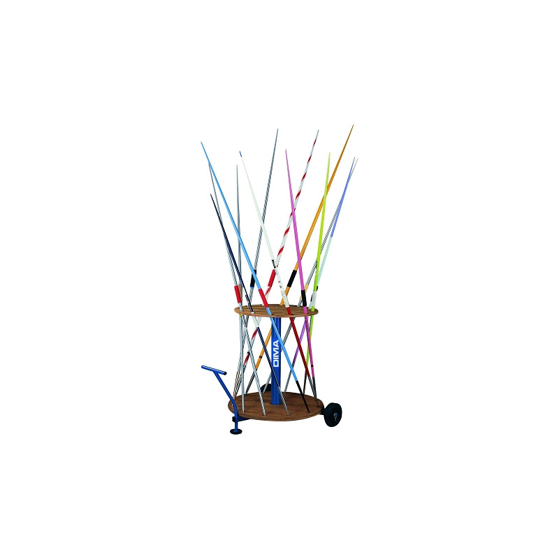 Ratelier circulaire pour javelots