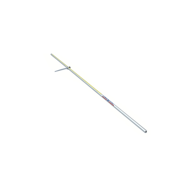 Toise de saut aluminium avec bec 2,50 metres