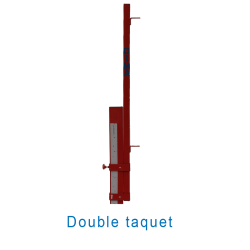 Poteaux hauteur telescopiques competitionla paire