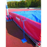 Support pour poteaux perche repliablesla paire