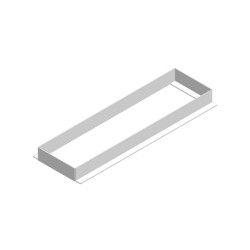 Cadre a sceller pour planche d'appel reversible
