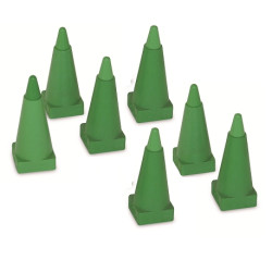 Cone de rabat lot de 7
