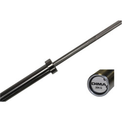 BARRE OLYMPIQUE HALTÉROPHILIE 20KG - CAPACITÉ 450KG - DIMASPORT