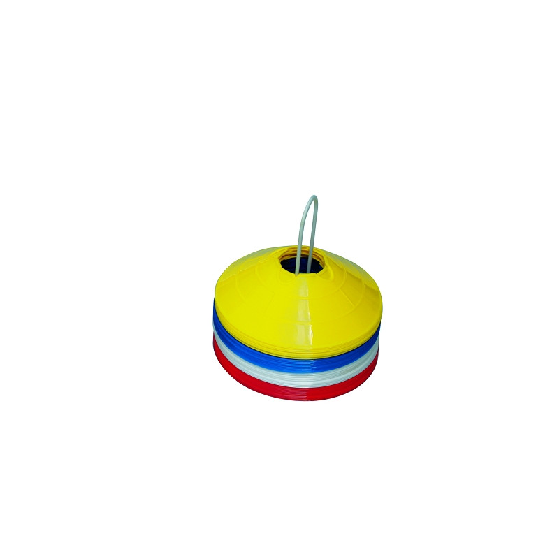 MINI PLOT / SOUCOUPE HAUTEUR 5CM - LOT DE 20 OU 40 - DIMASPORT