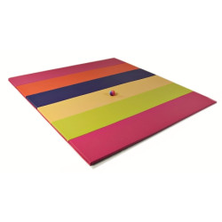 Surface d'evolution repliableorange abricot - epaisseur 4cm