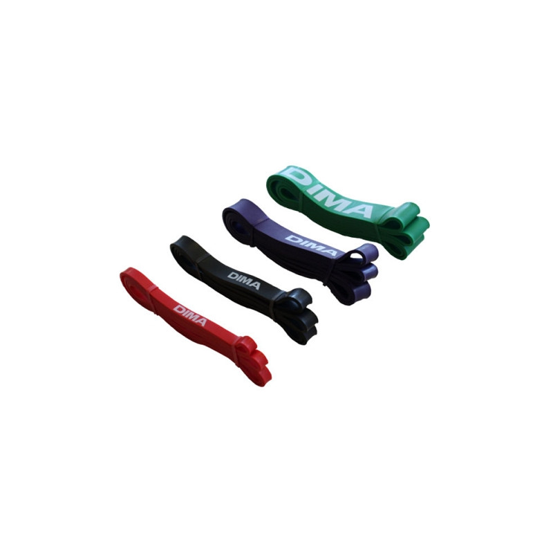 BANDES ÉLASTIQUE DE RÉSISTANCE EN LATEX - DIMASPORT